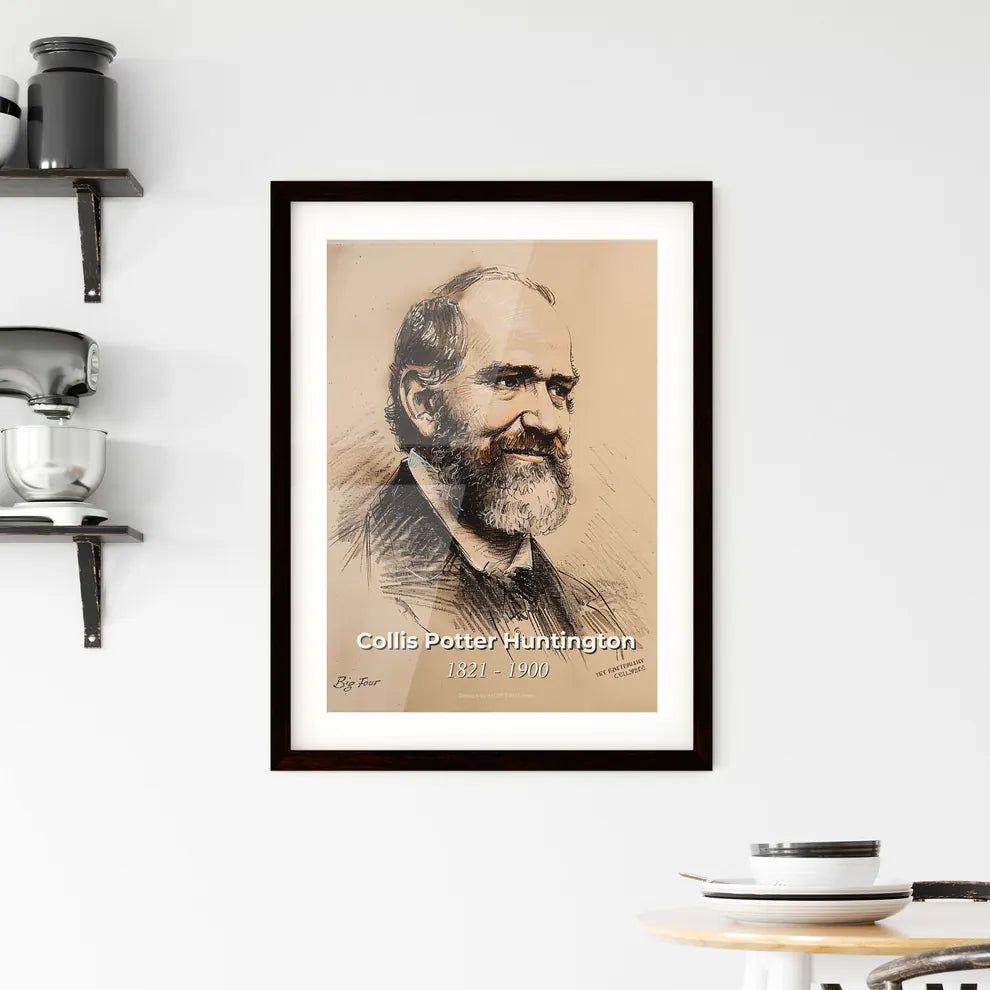 Collis Potter Huntington Framed Print