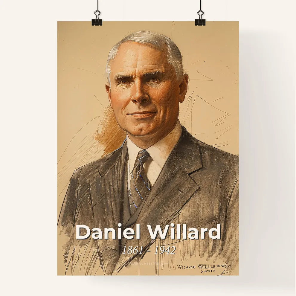 Dynamic Portrait of Daniel Willard Poster