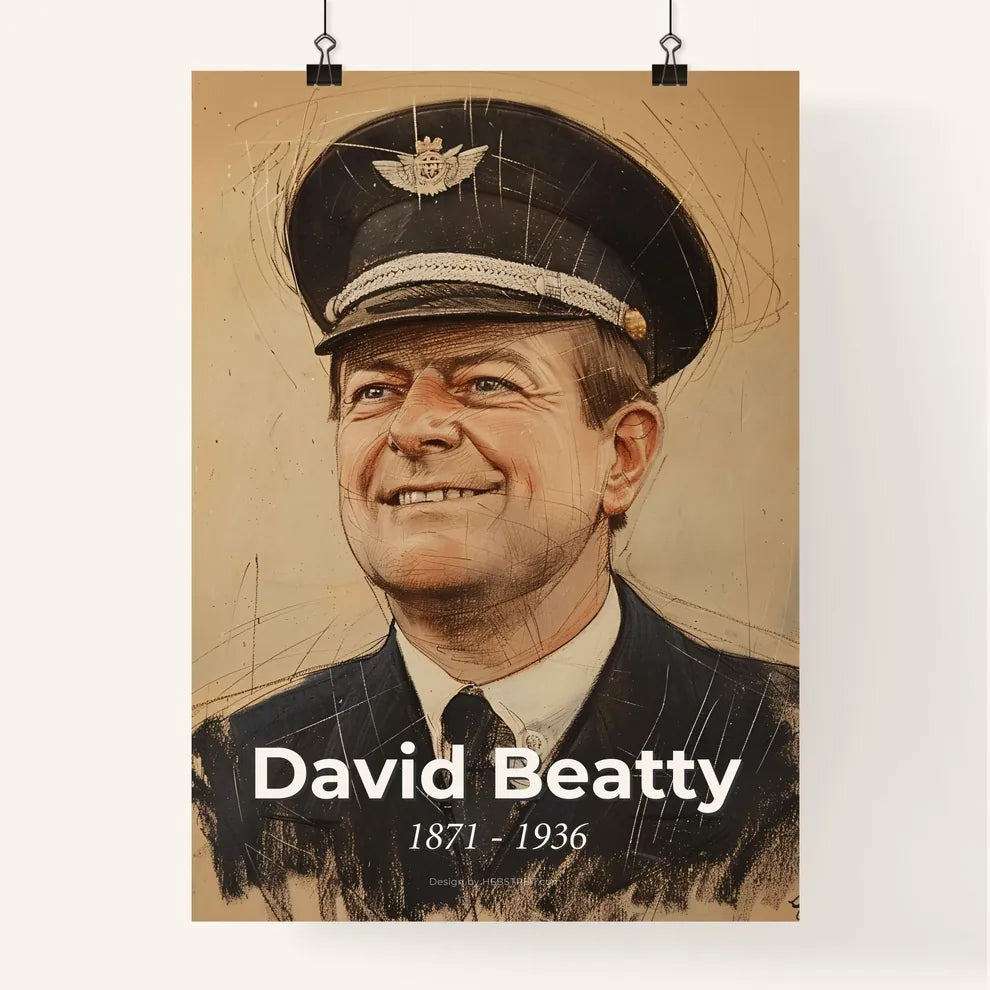 Dynamic Portrait of Admiral David Beatty Poster