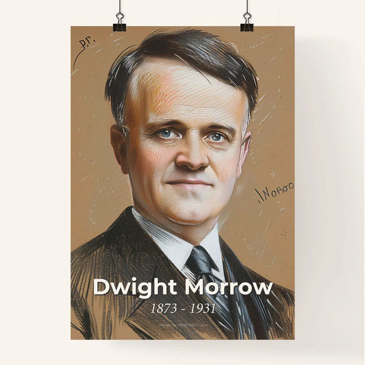 Elegant Portrait of Dwight Morrow Poster
