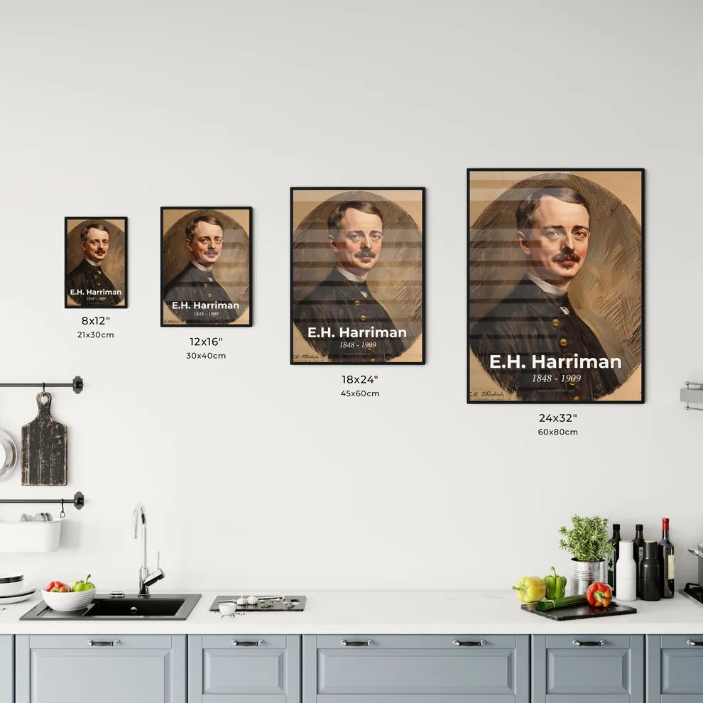 Elegant Portrait of E - Kitchen Hangings