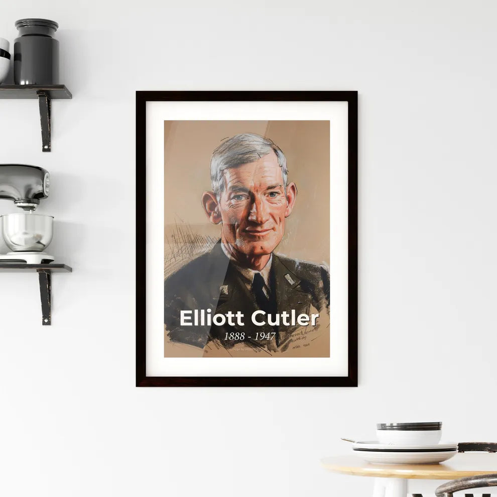 Elegant Portrait of Elliott Cutler Hangings