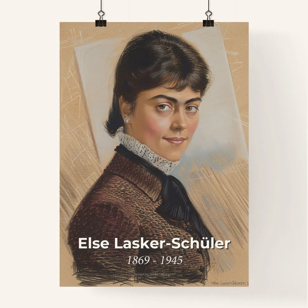 Captivating Portrait of Else Poster