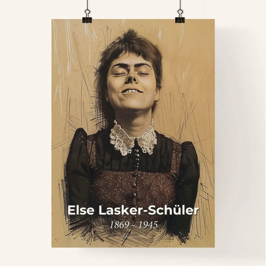 Vibrant Portrait of Else Las Poster