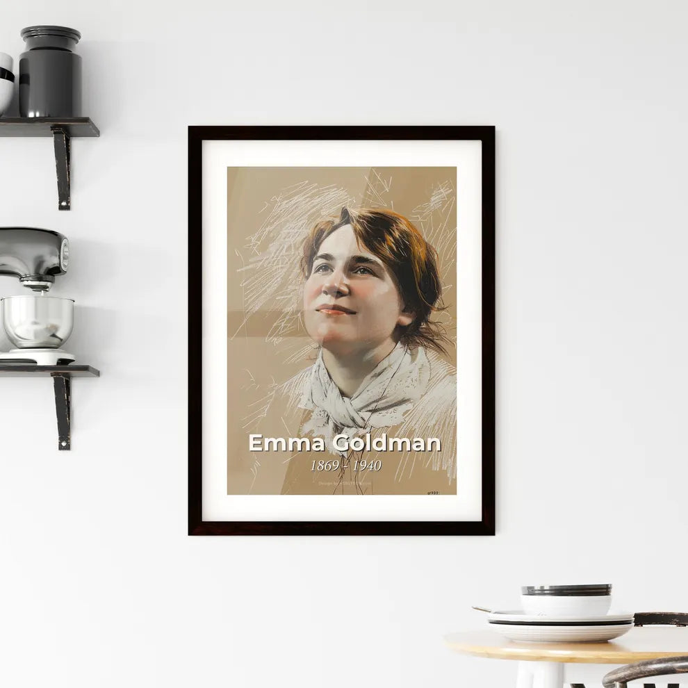 Emma Goldman Framed Print