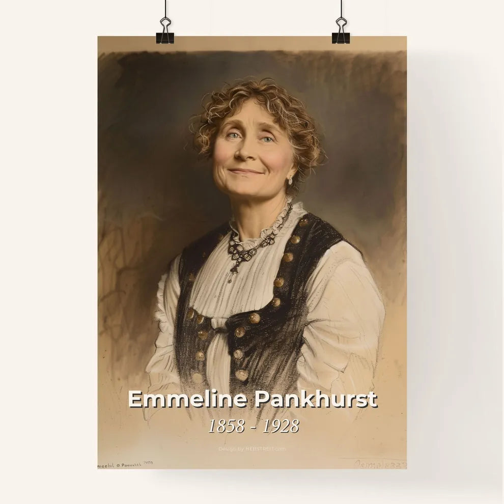Emmeline Pankhurst Poster