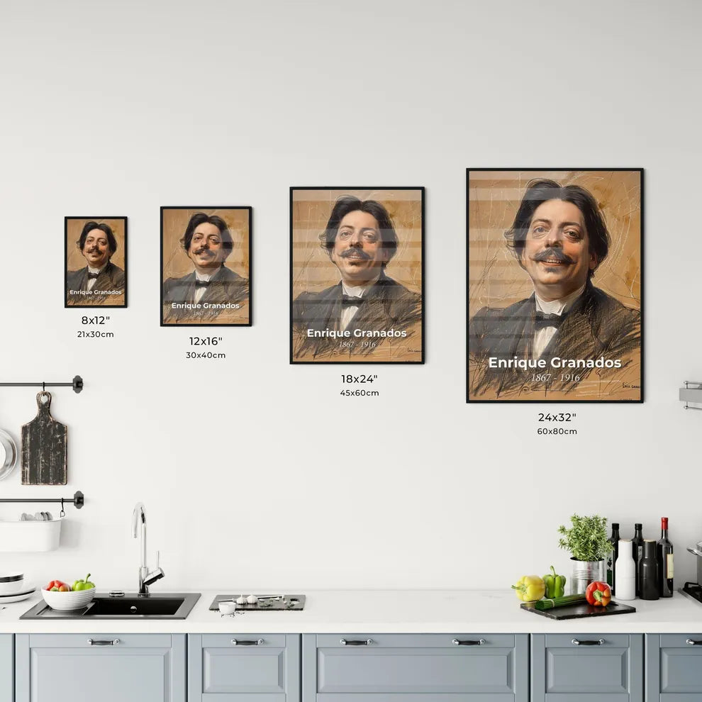 Enrique Granados Size Chart