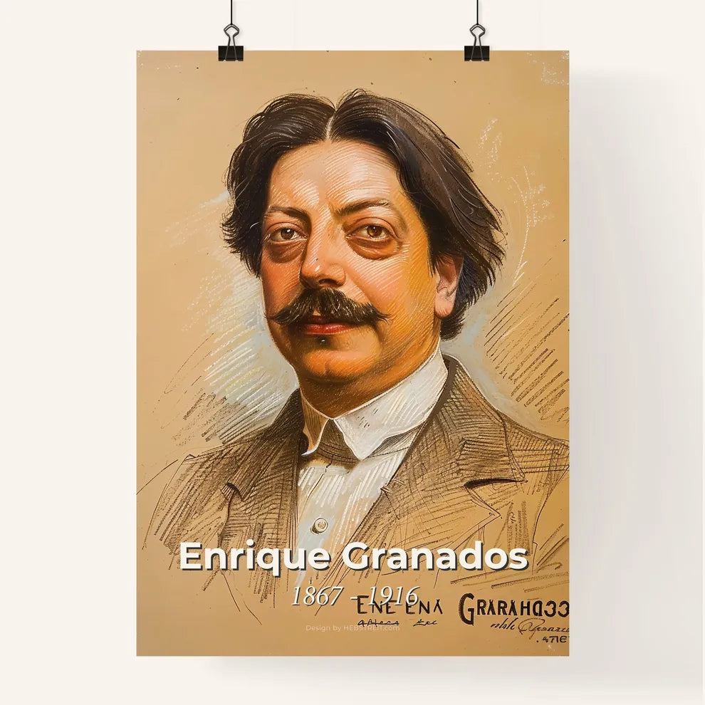 Enrique Granados Poster