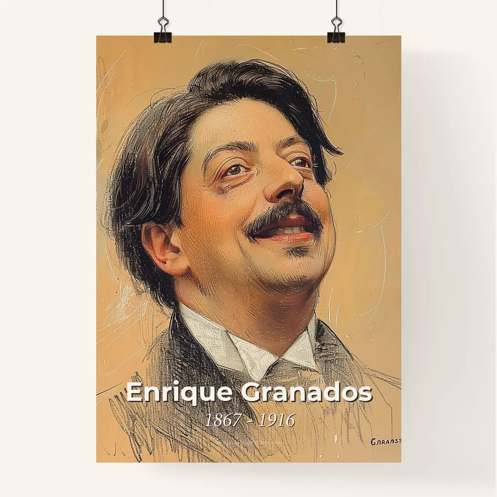 Dynamic Portrait of Enrique Granados Poster