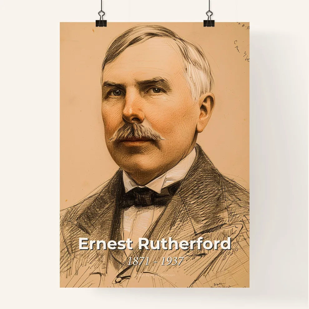 Ernest Rutherford Poster