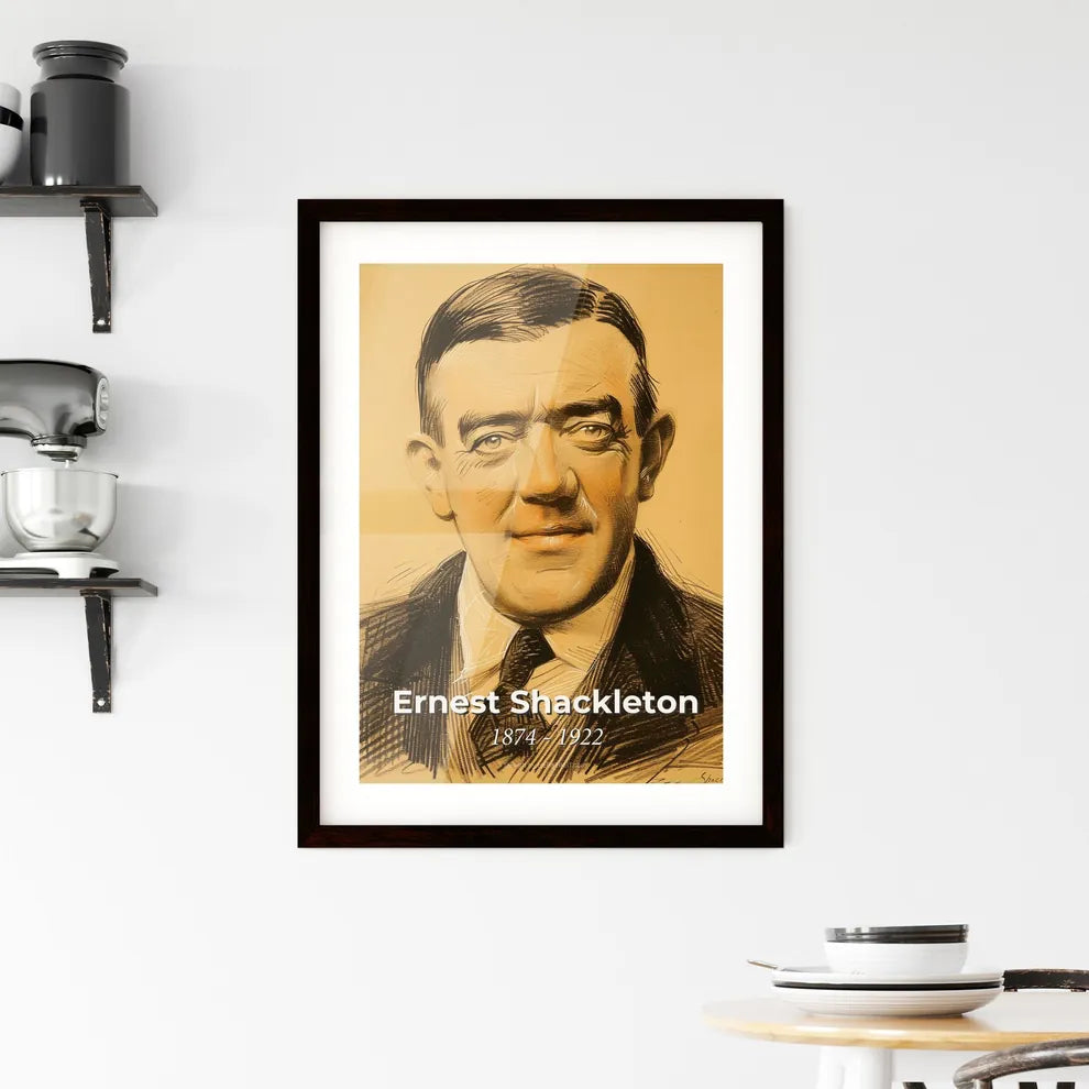 Elegant Tribute to Ernest Shackleton Hangings