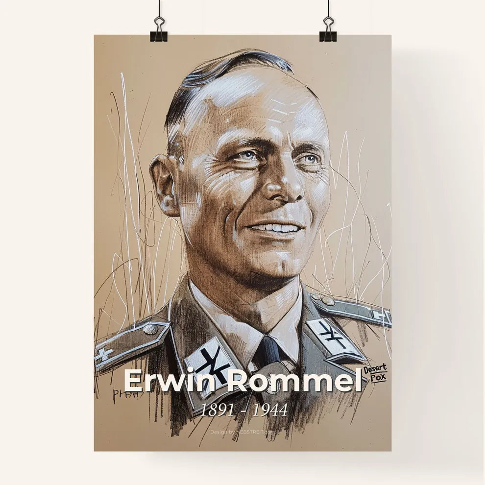 Erwin Rommel Poster