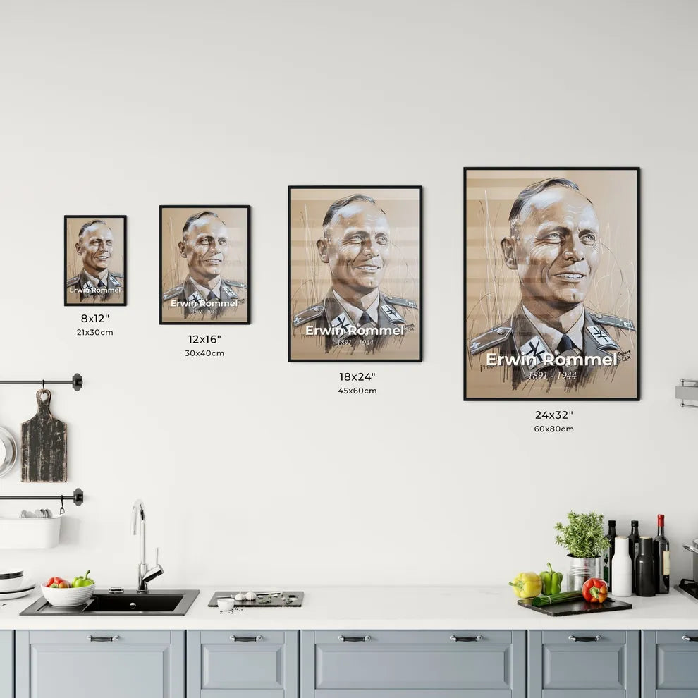 Erwin Rommel Size Chart