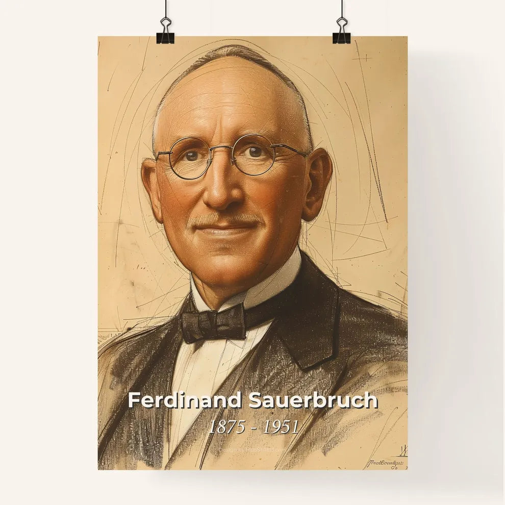 Ferdinand Sauerbruch Poster