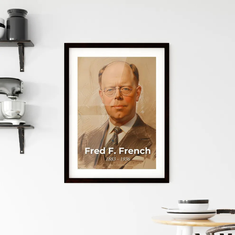 Elegance in Urban Visio Framed Print