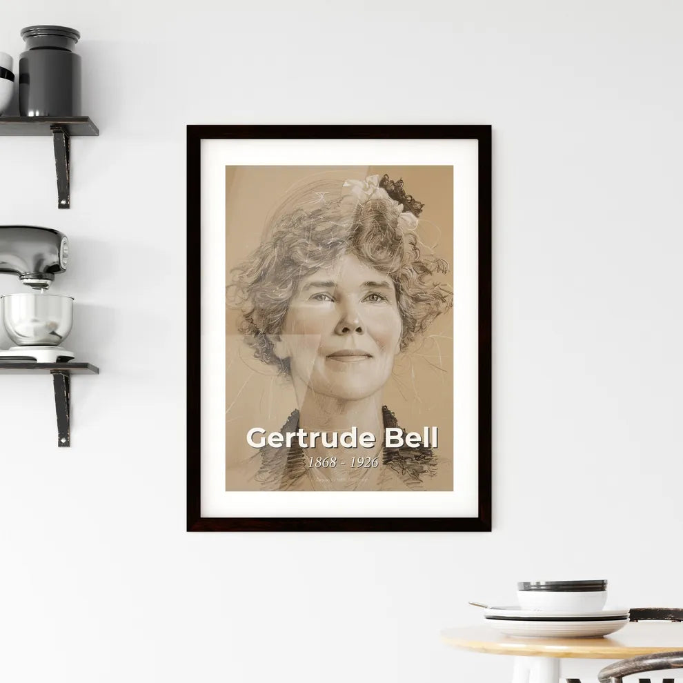 Gertrude Bell Framed Print