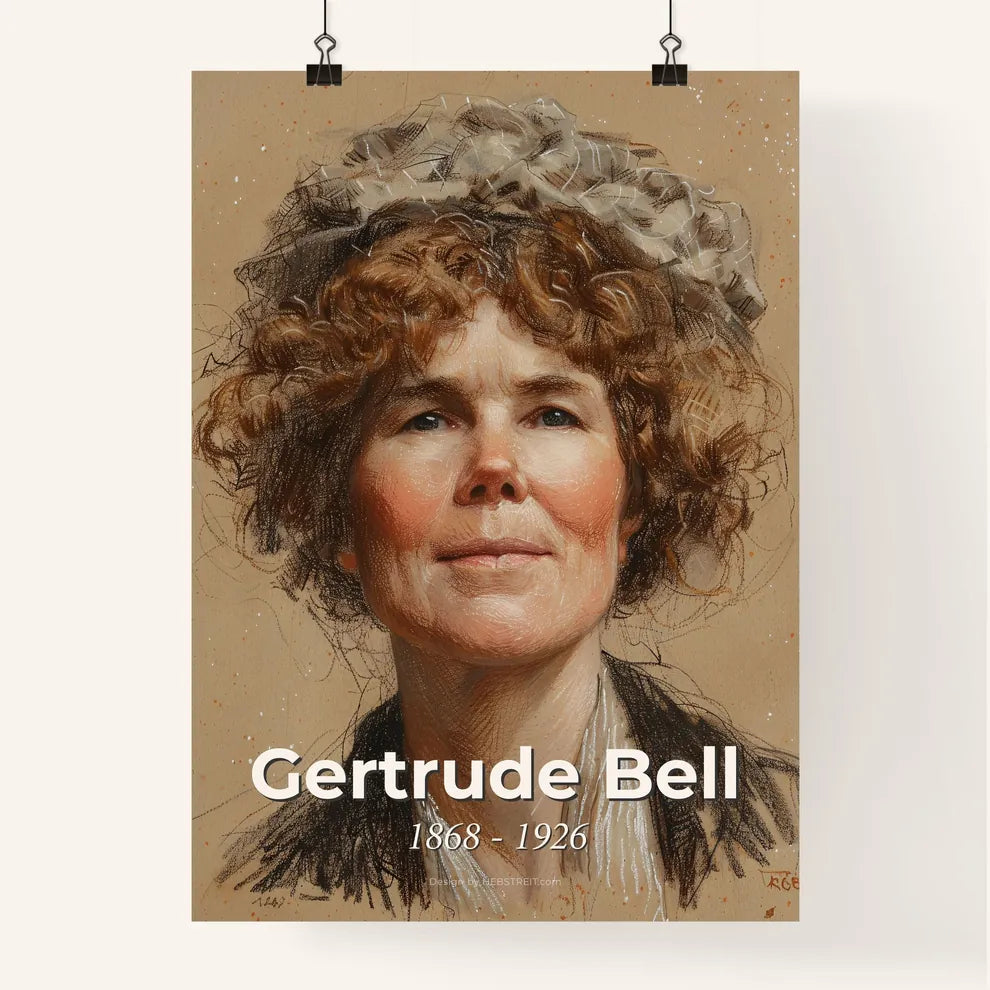 Elegant Portrait of Ge Poster