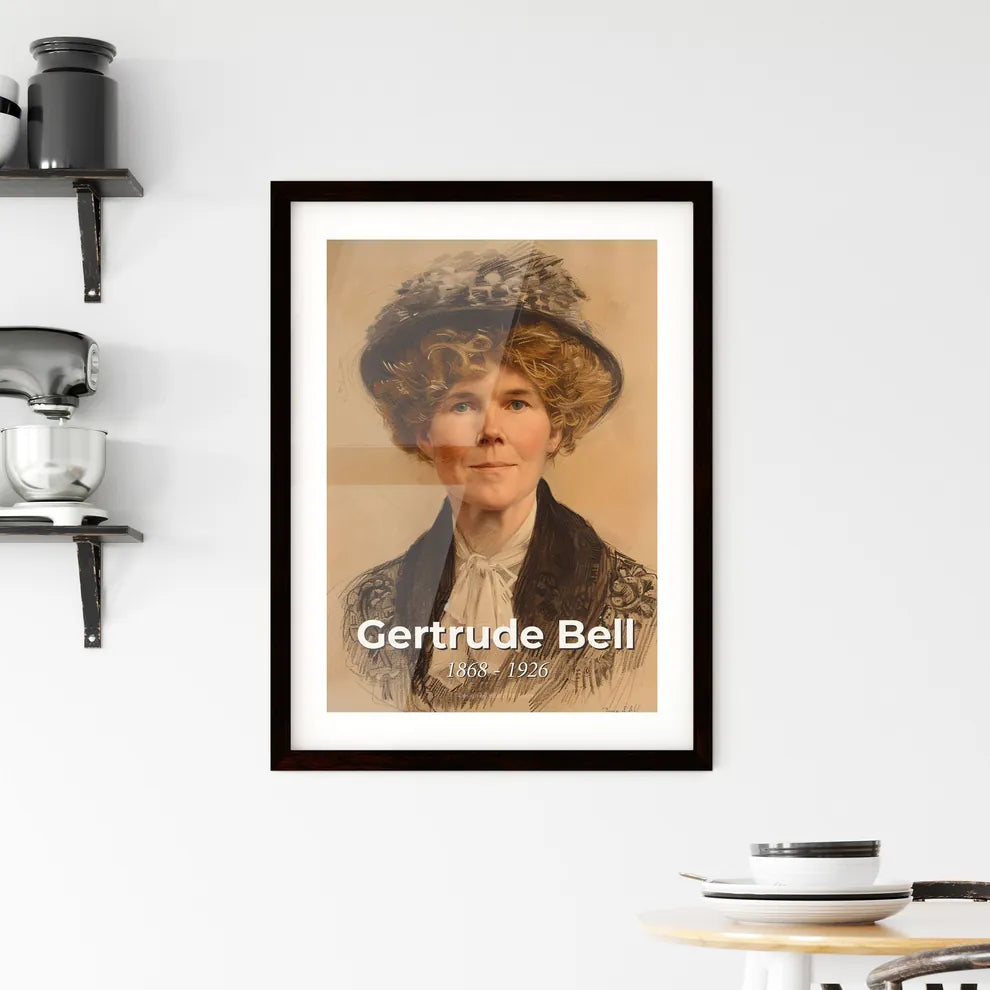 Gertrude Bell Framed Print