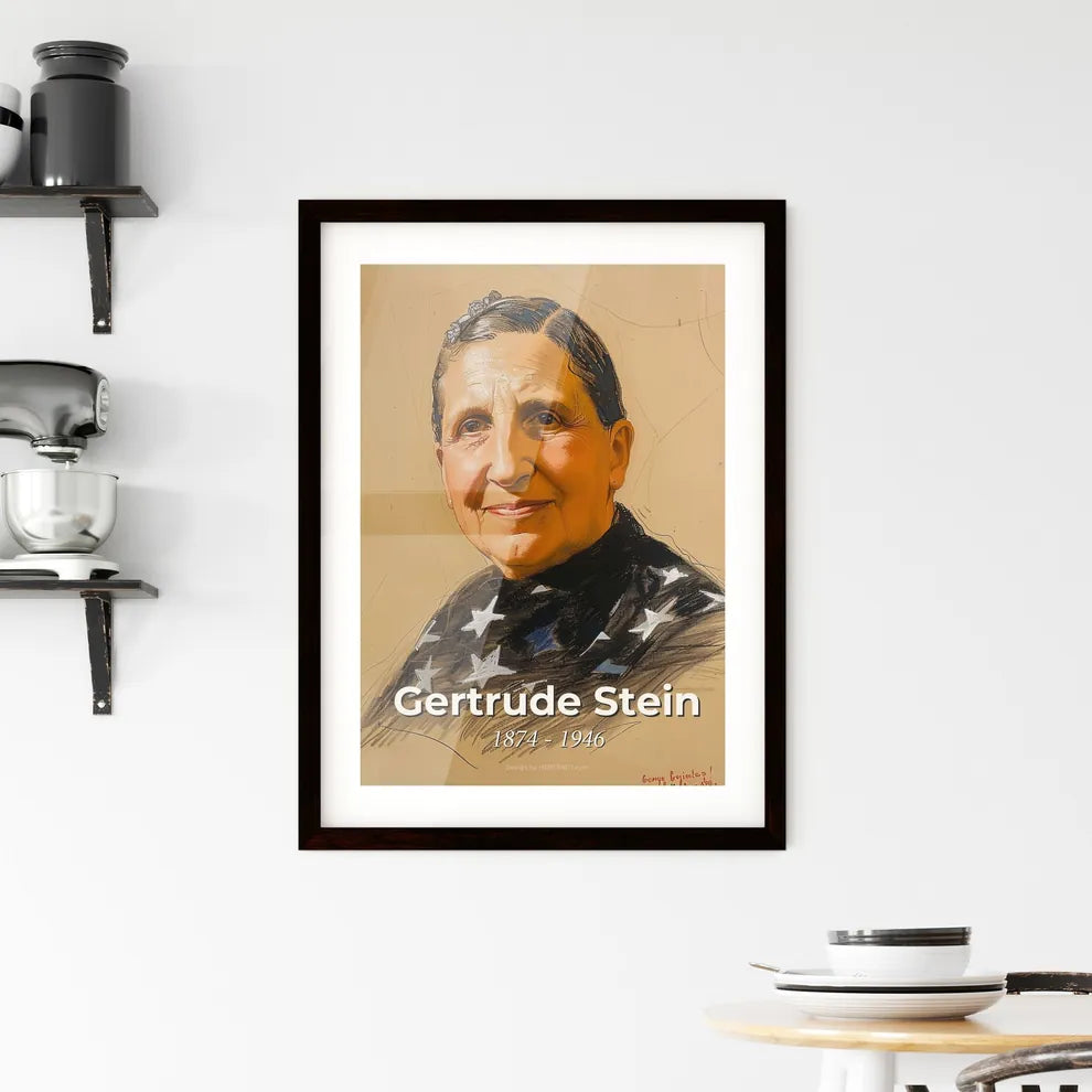 Radiant Portrait of Ger Framed Print