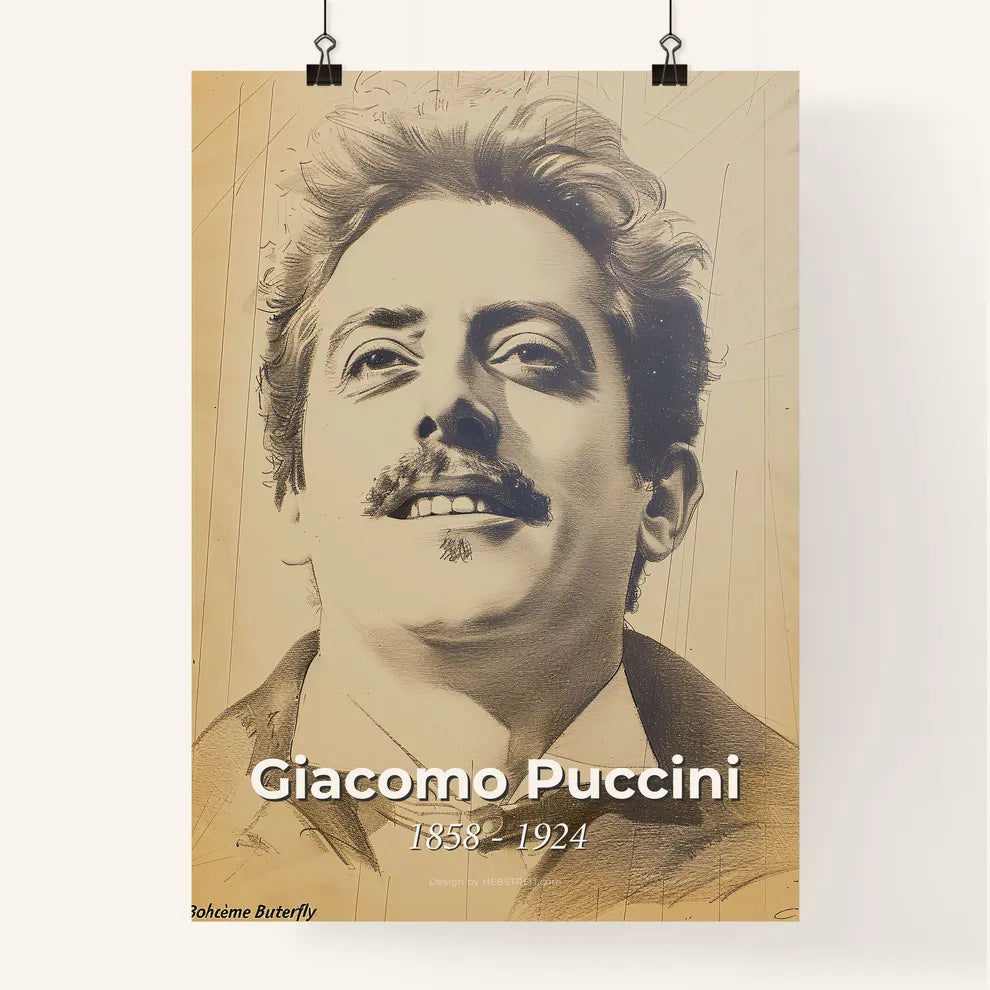 Elegant Portrait of Giac Poster