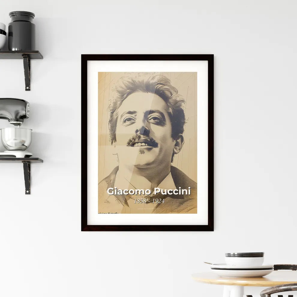 Elegant Portrait of Giac Framed Print