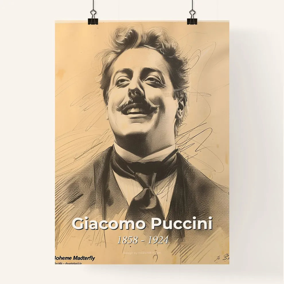 Elegant Portrait of Giac Poster