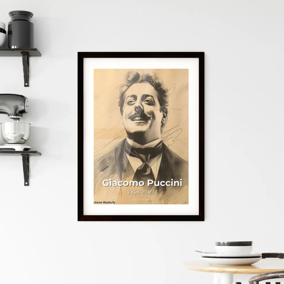 Elegant Portrait of Giac Framed Print