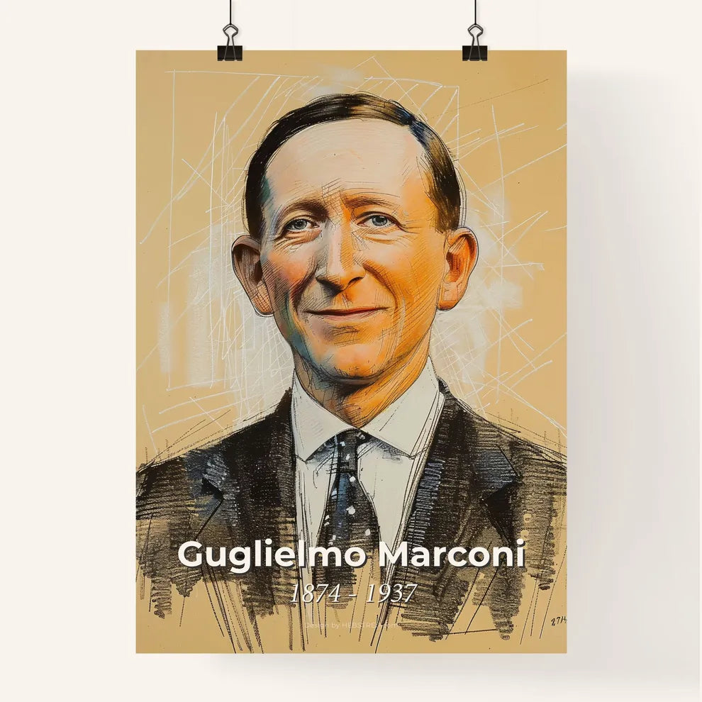 Radiant Legacy of Guglielmo Marconi Poster
