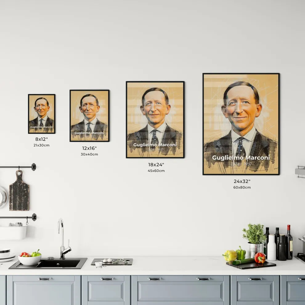 Radiant Legacy of Guglielmo Marconi Size Chart