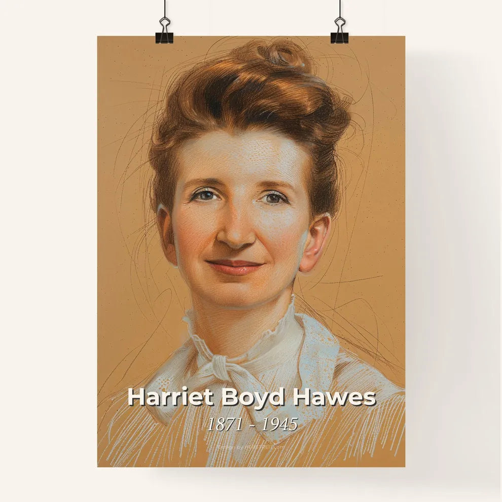 Harriet Boyd Hawes Poster