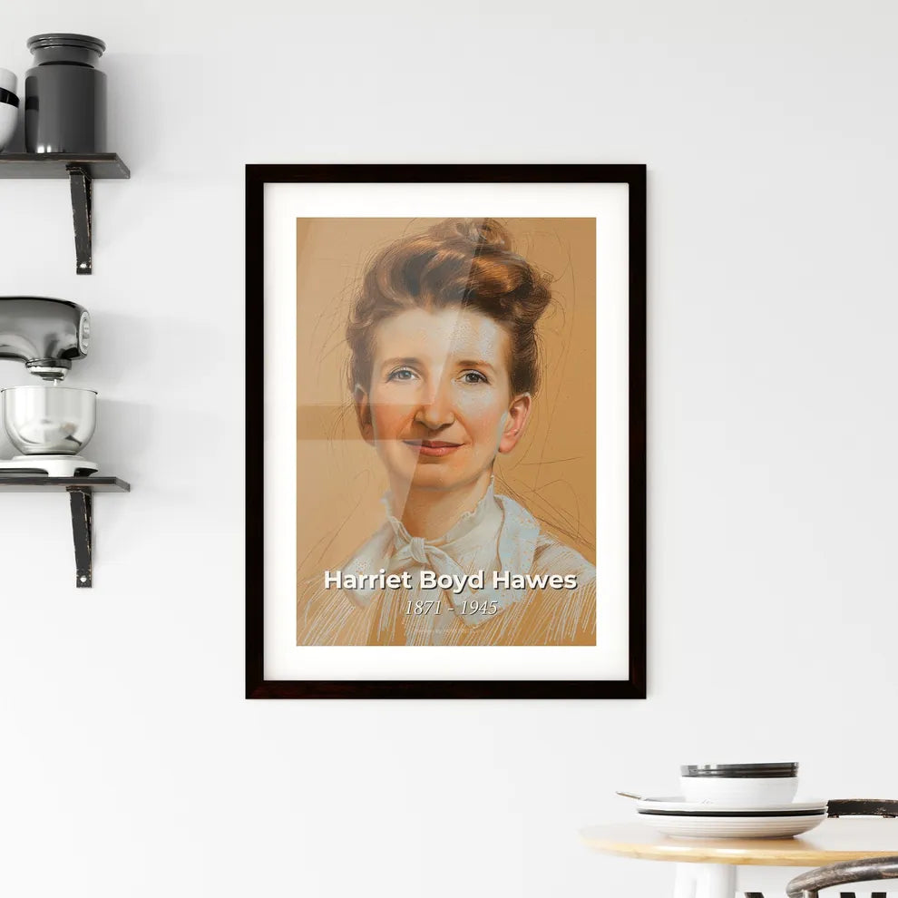 Harriet Boyd Hawes Framed Print