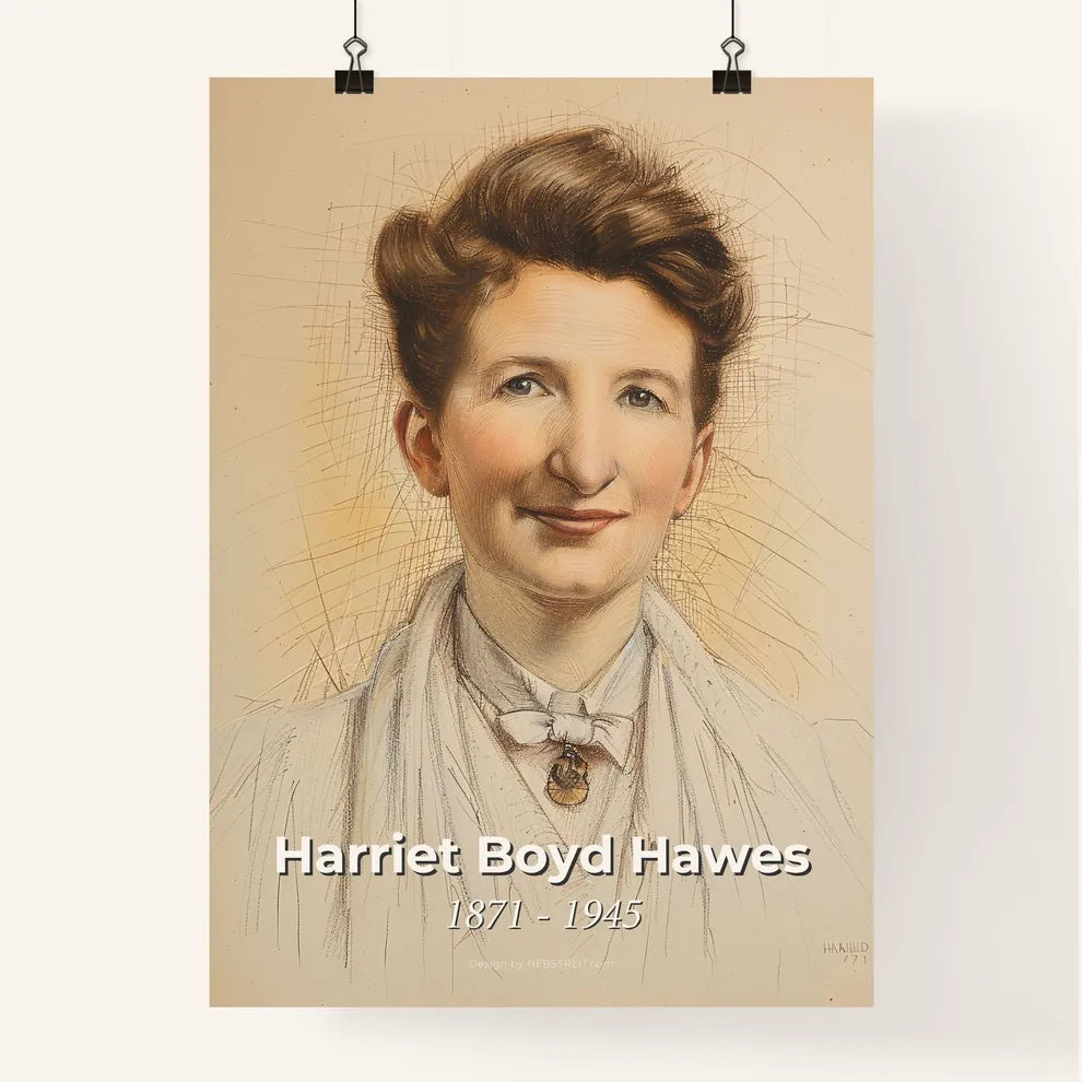 Harriet Boyd Hawes Poster