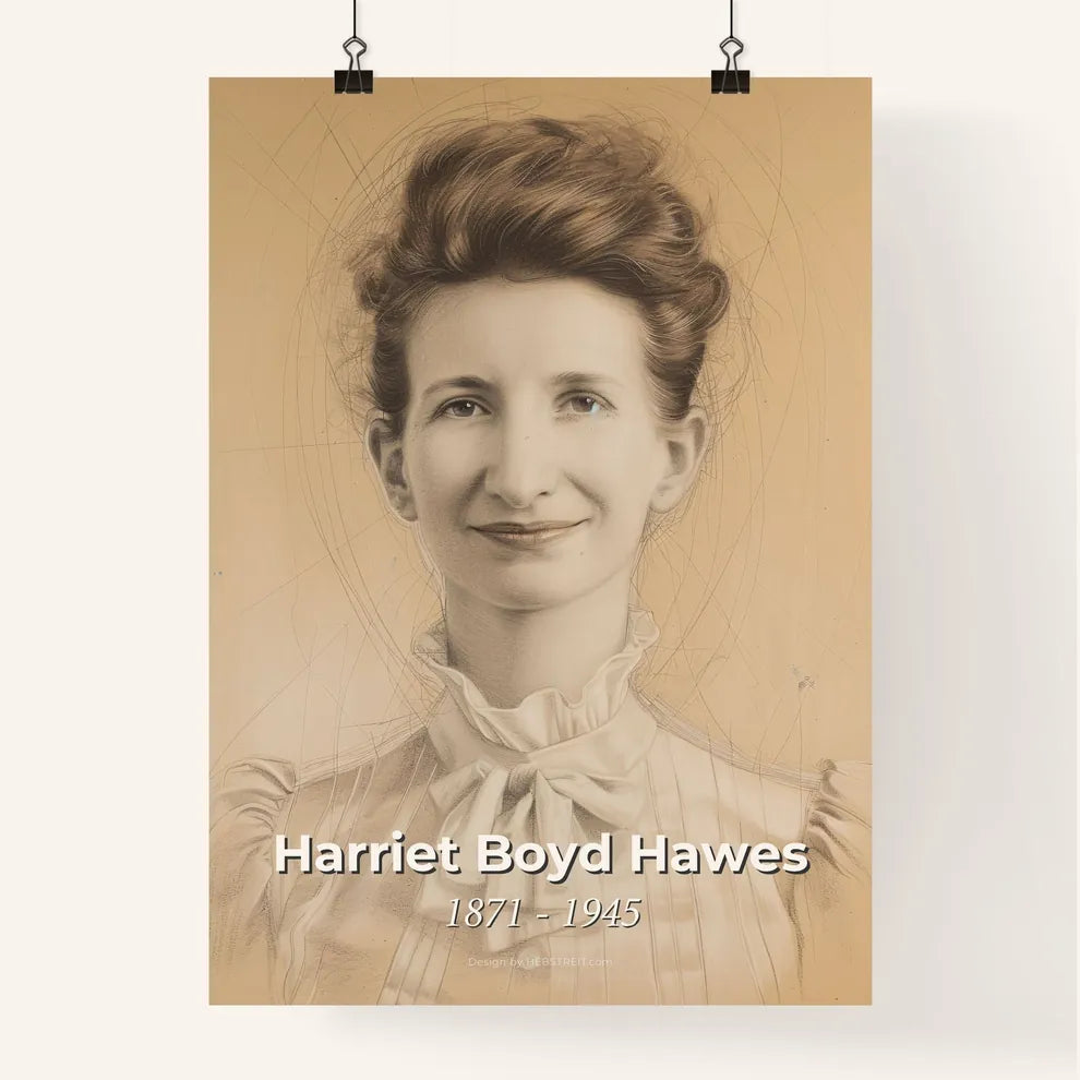 Harriet Boyd Hawes Poster
