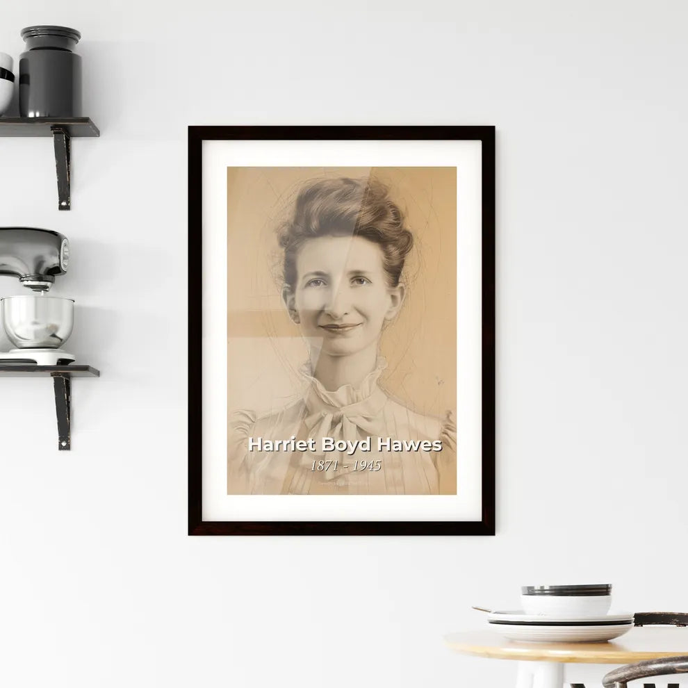 Harriet Boyd Hawes Framed Print