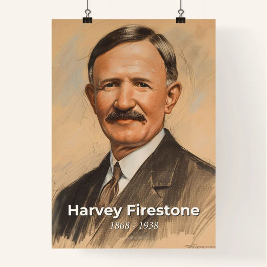 Harvey Firestone Poster