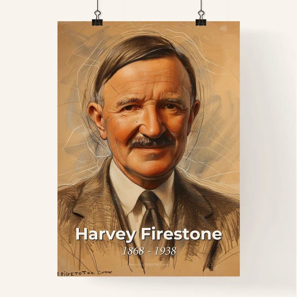 Harvey Firestone Poster