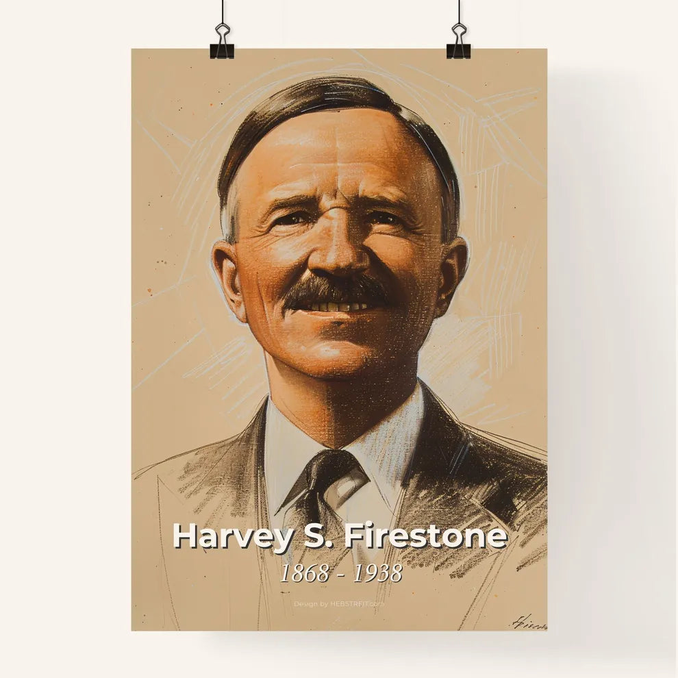 Harvey S. Firestone Poster