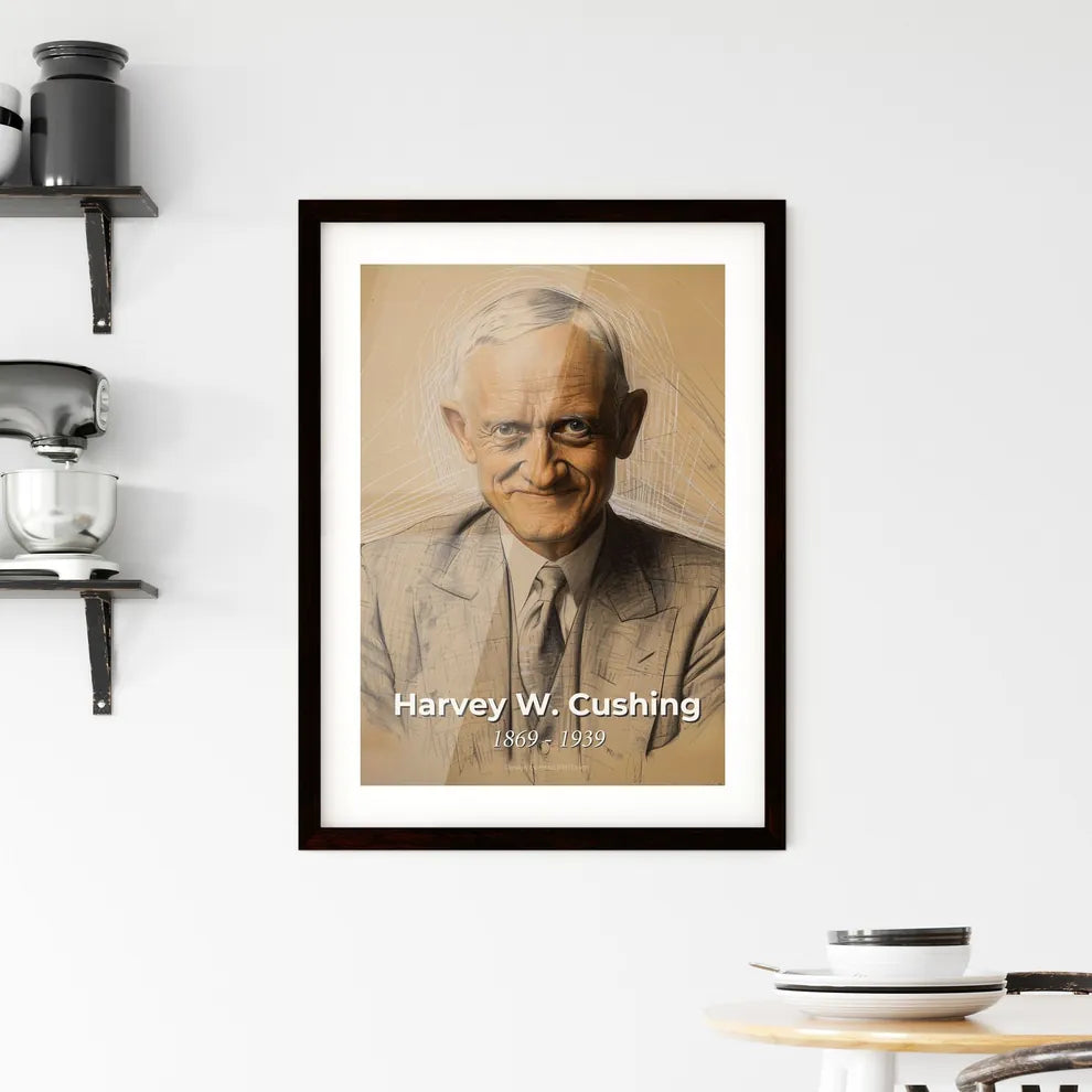 Radiant Portrait of Harvey W. Cushing Hangings