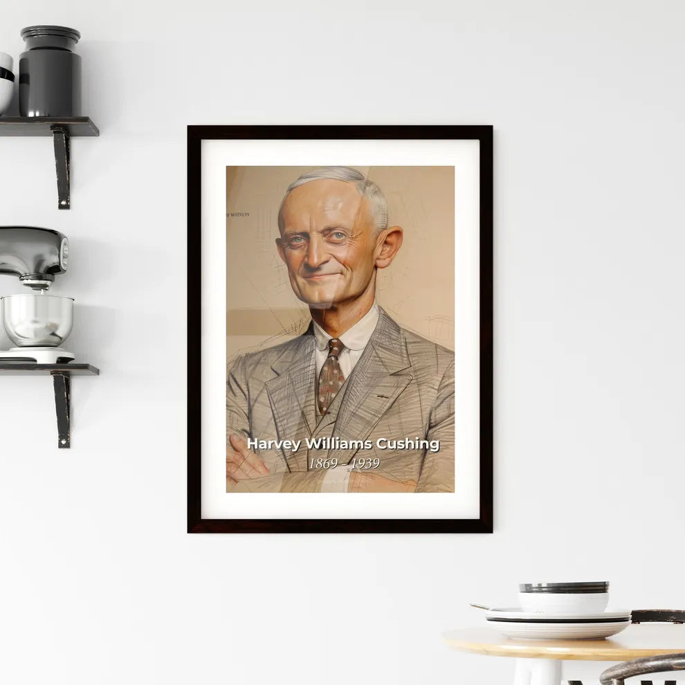 Radiant Portrait of Harvey Cushing Hangings