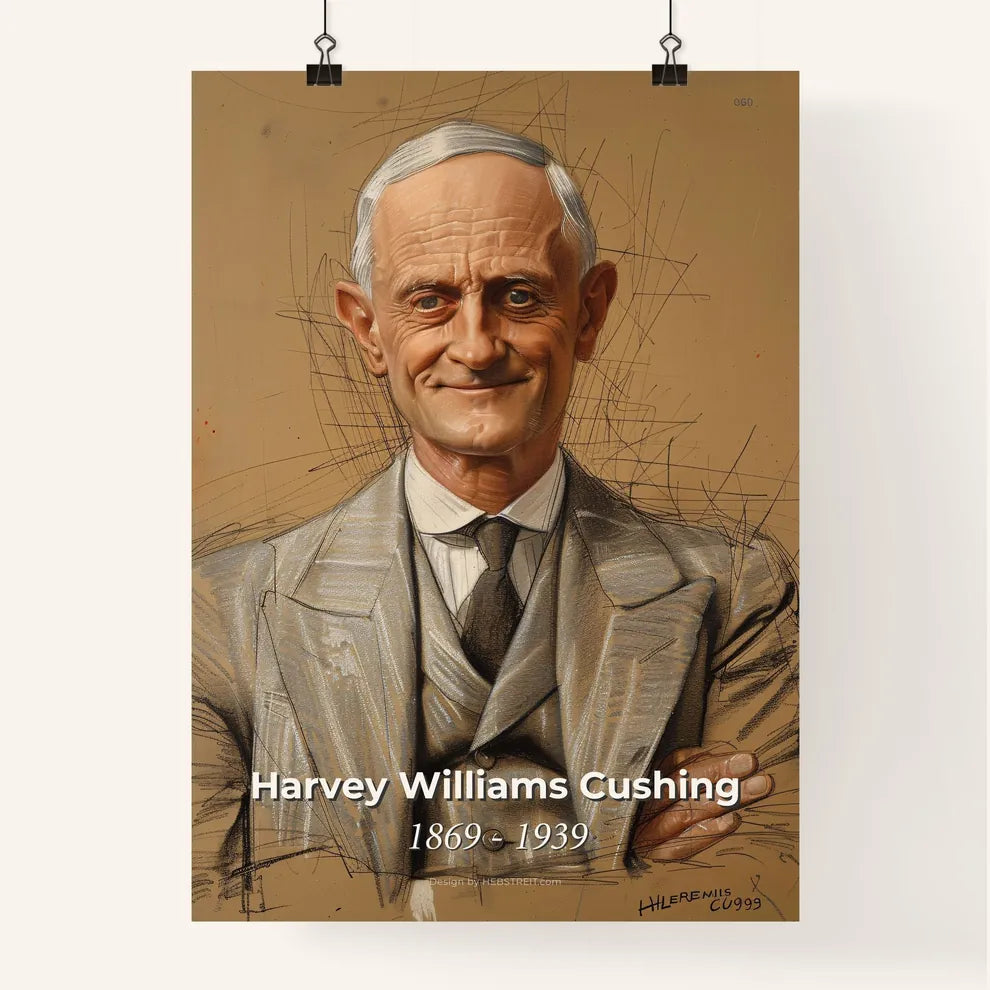 Radiant Portrait of Harvey Cushing Poster
