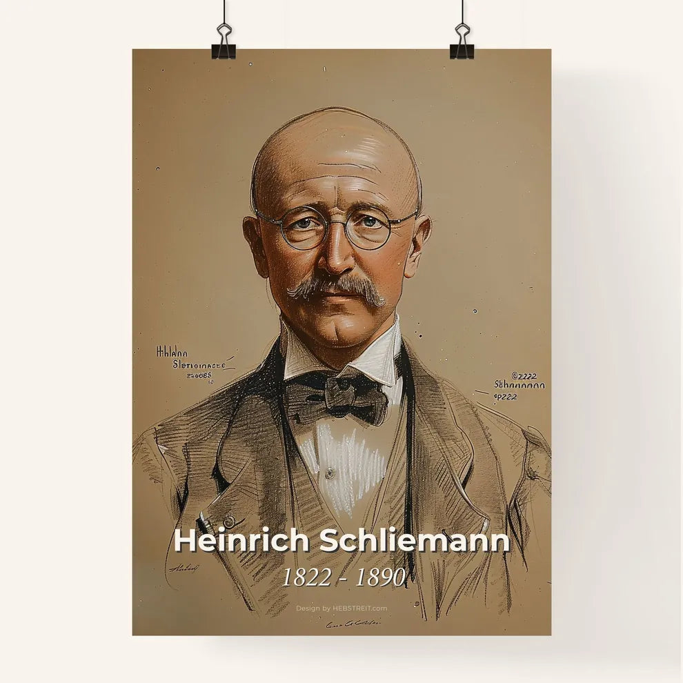 Elegant Tribute to Heinrich  Poster