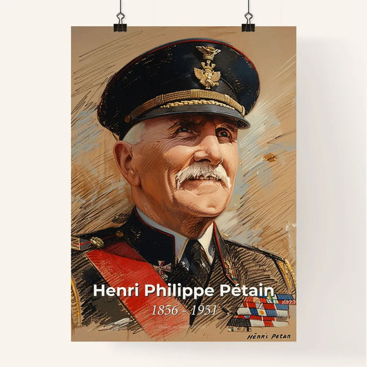 Henri Philippe Pétain Poster