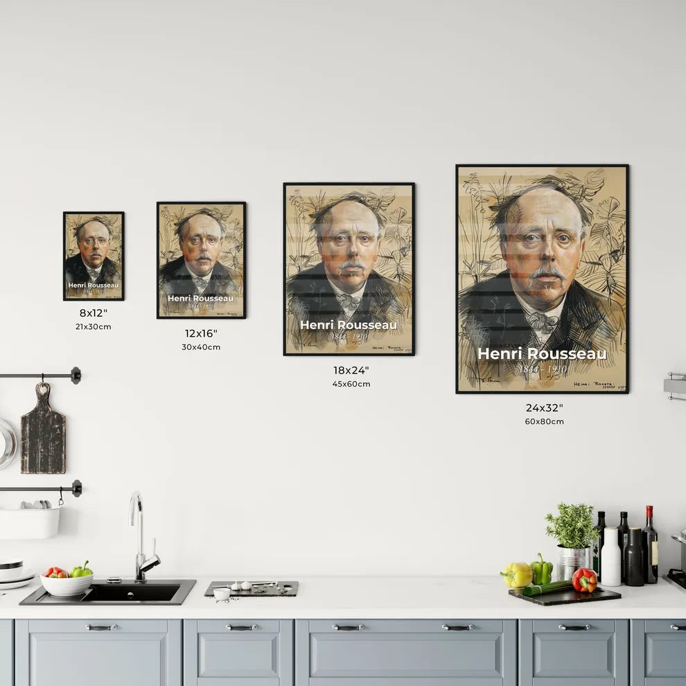 Henri Rousseau Size Chart