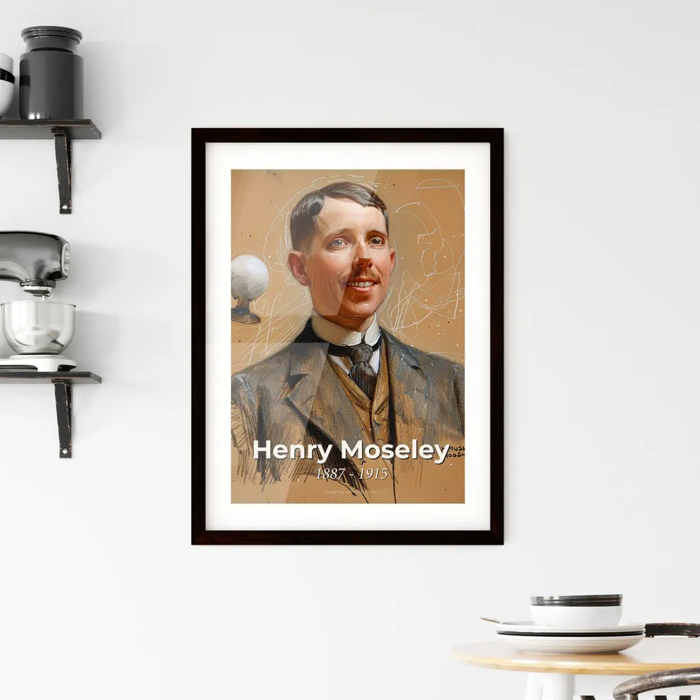 Radiant Portrait of Henry Moseley Hangings