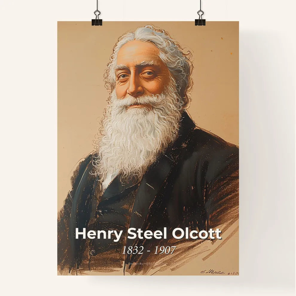 Henry Steel Olcott Poster