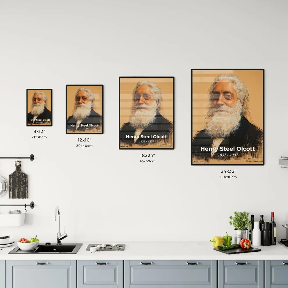 Radiant Portrait of Henry S - Kitchen Hangings