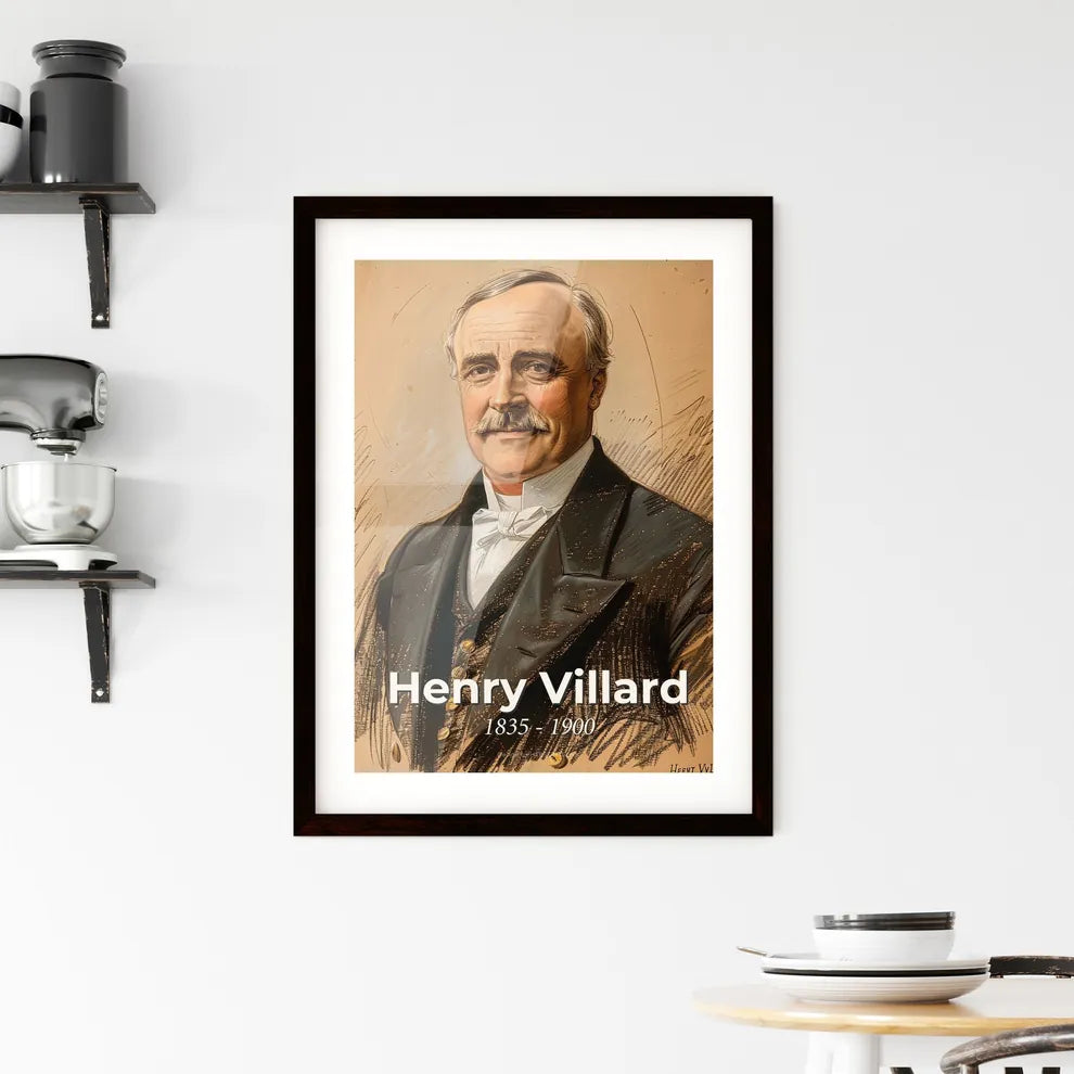 Portrait of Henry Villard Hangings