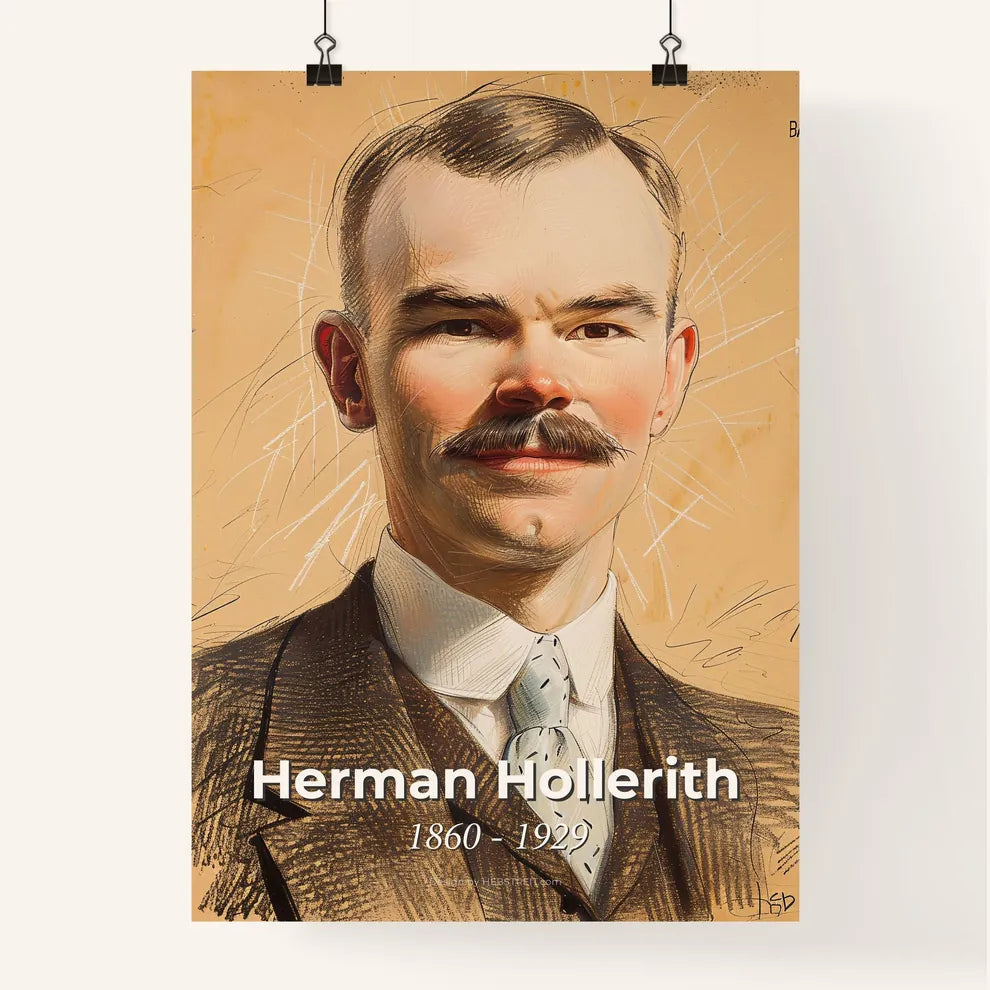 Herman Hollerith Poster