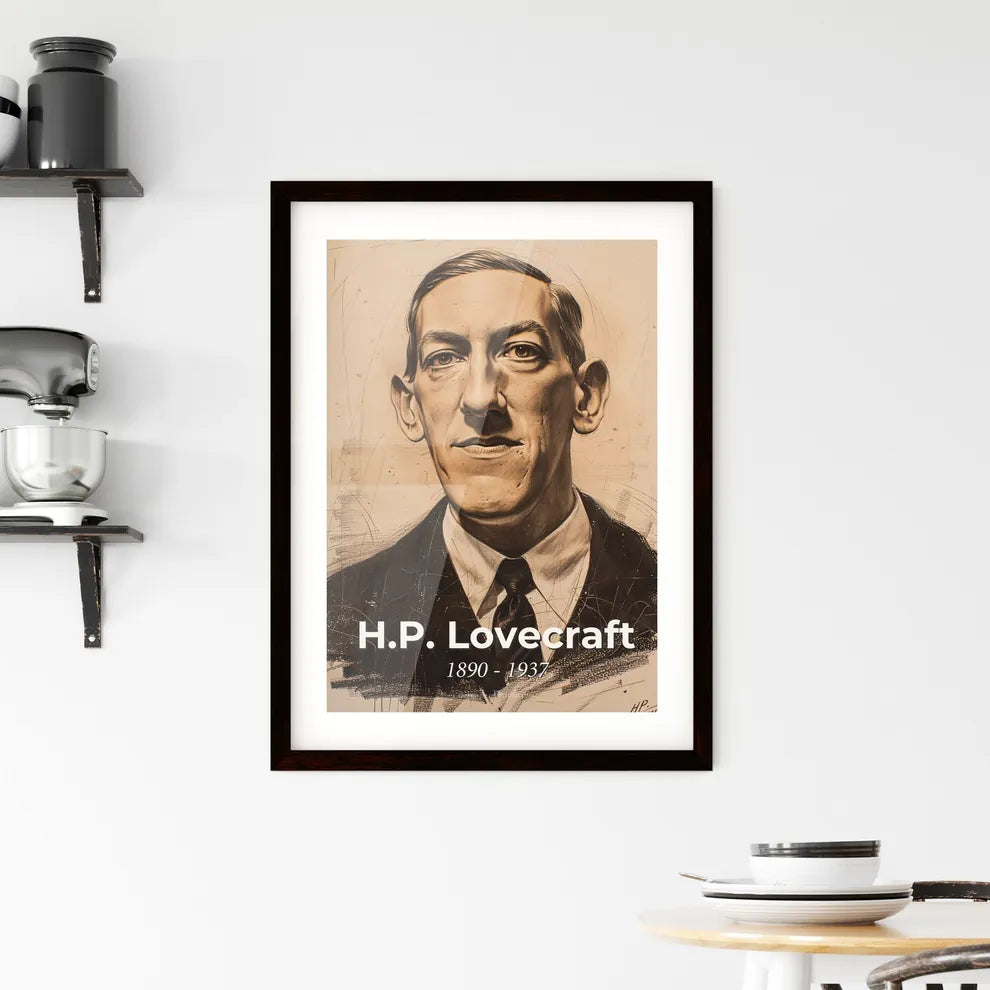 Smiling Visionary Framed Print