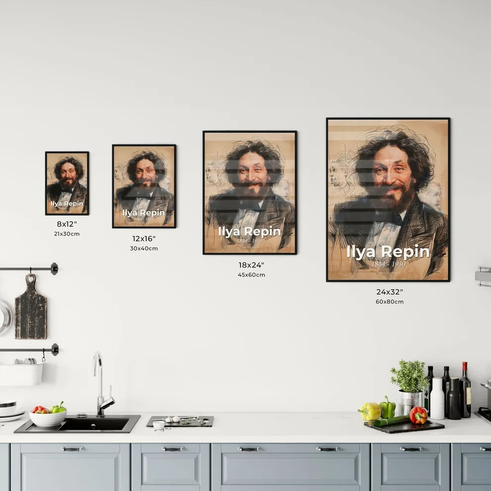 Elegant Ilya Repin Size Chart